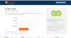 Desktop Screenshot of e-vpn.com